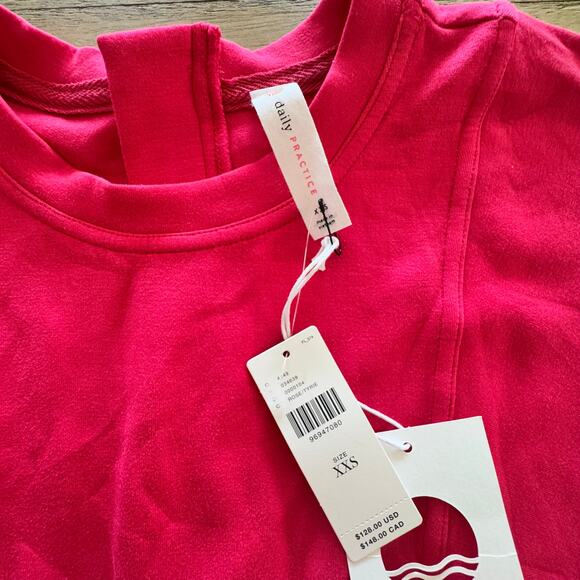 Daily Practice (Anthropologie) Short-Sleeve Mini Dress - Size XXS - Picture 8 of 9